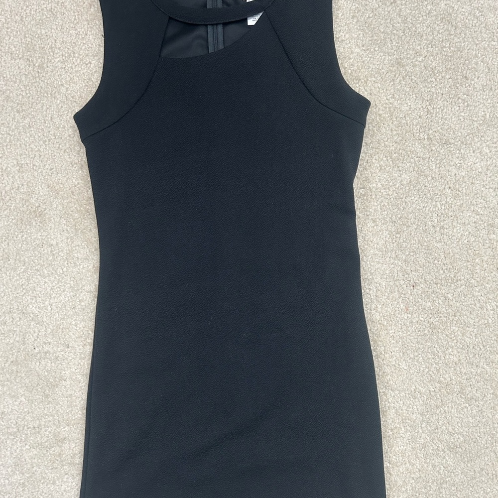Sally Miller Black Halter Sheath Dress